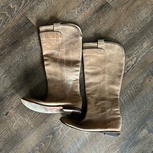 Frye Tall Leather Riding Boots